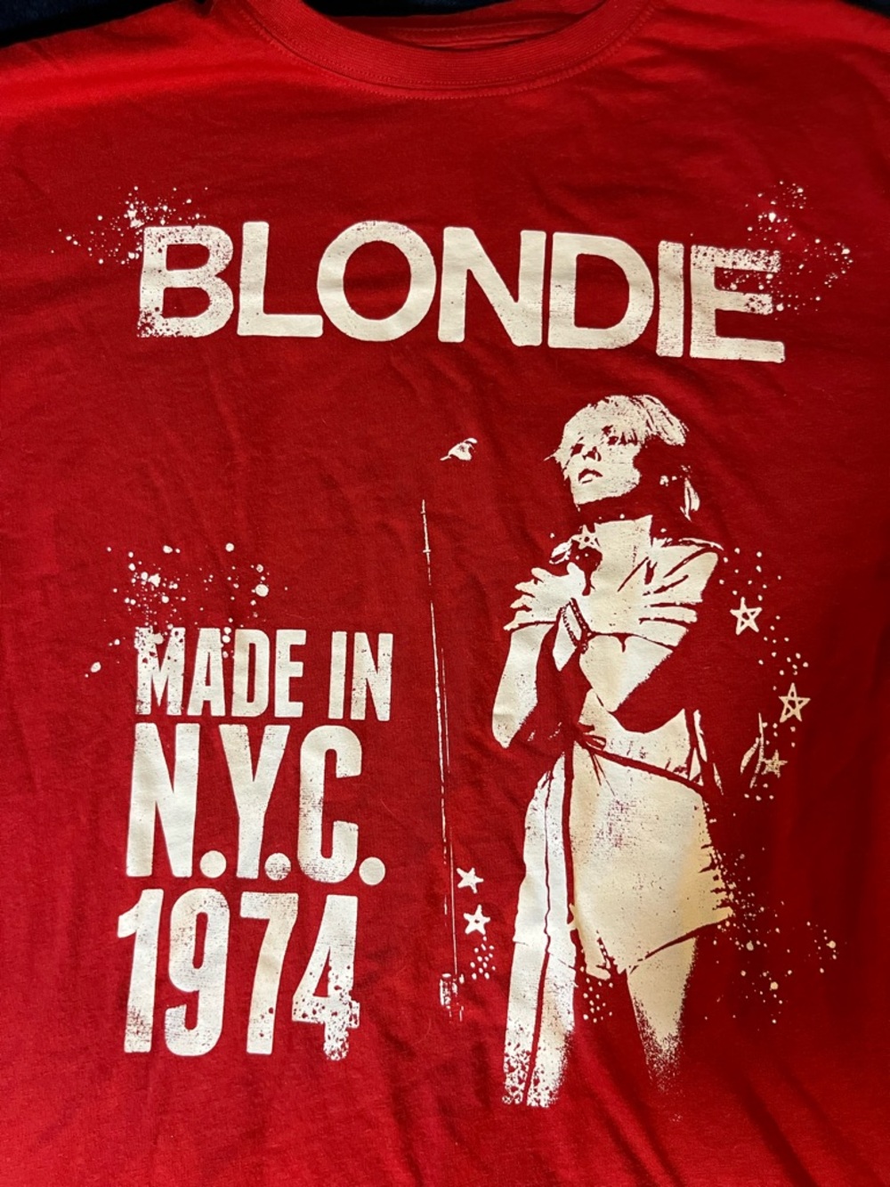 Title: Blondie "Made In N.Y.C. 1974" Graphic T-Shirt - Picture 3 of 3